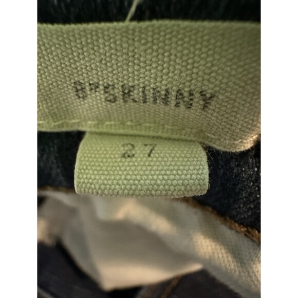 MADEWELL 8" Skinny Jeans Denim Dark Quincy Wash Women's 27 - Picture 5 of 10